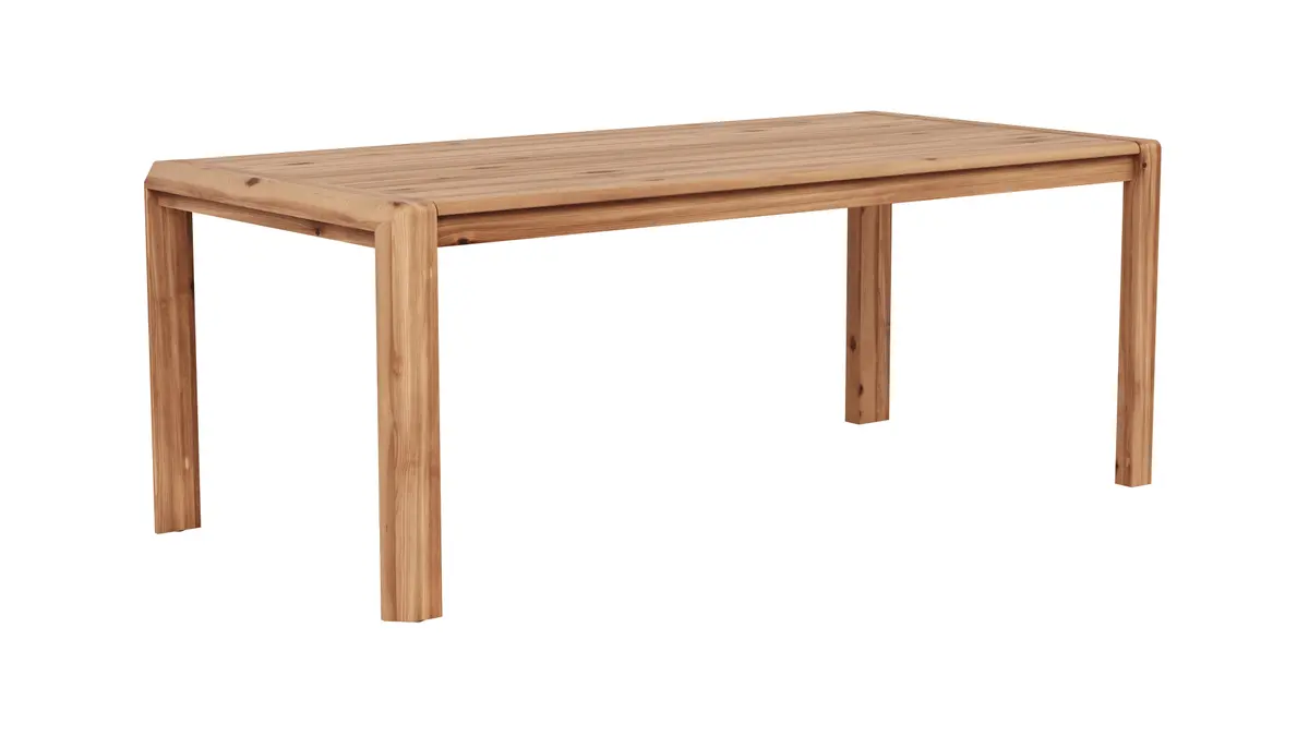 Esstisch Middleton - ausziehbar, LB ca. 200x95 cm, Astbuche massiv