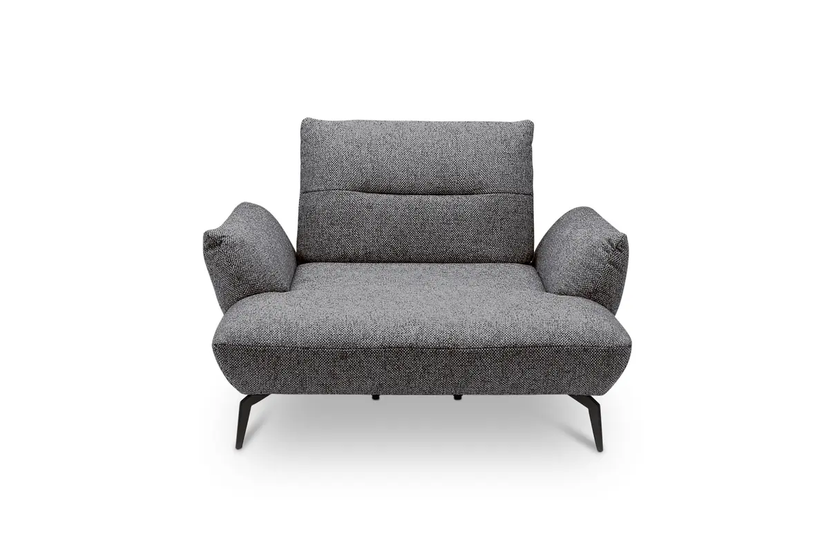 Sessel PAYTON - Loveseat, Stoff, Dunkelgrau
