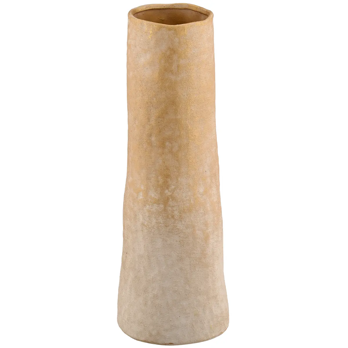 Deko-Vase - ØH ca. 13x38 cm, Beige