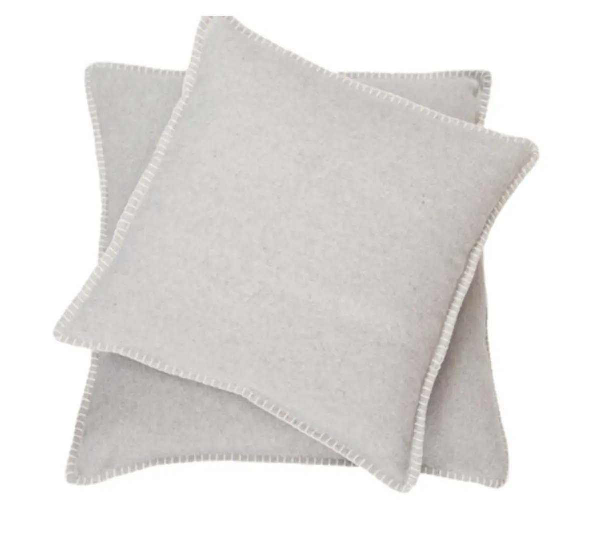 Deko-Kissen - LB ca. 40x40 cm, Hellgrau