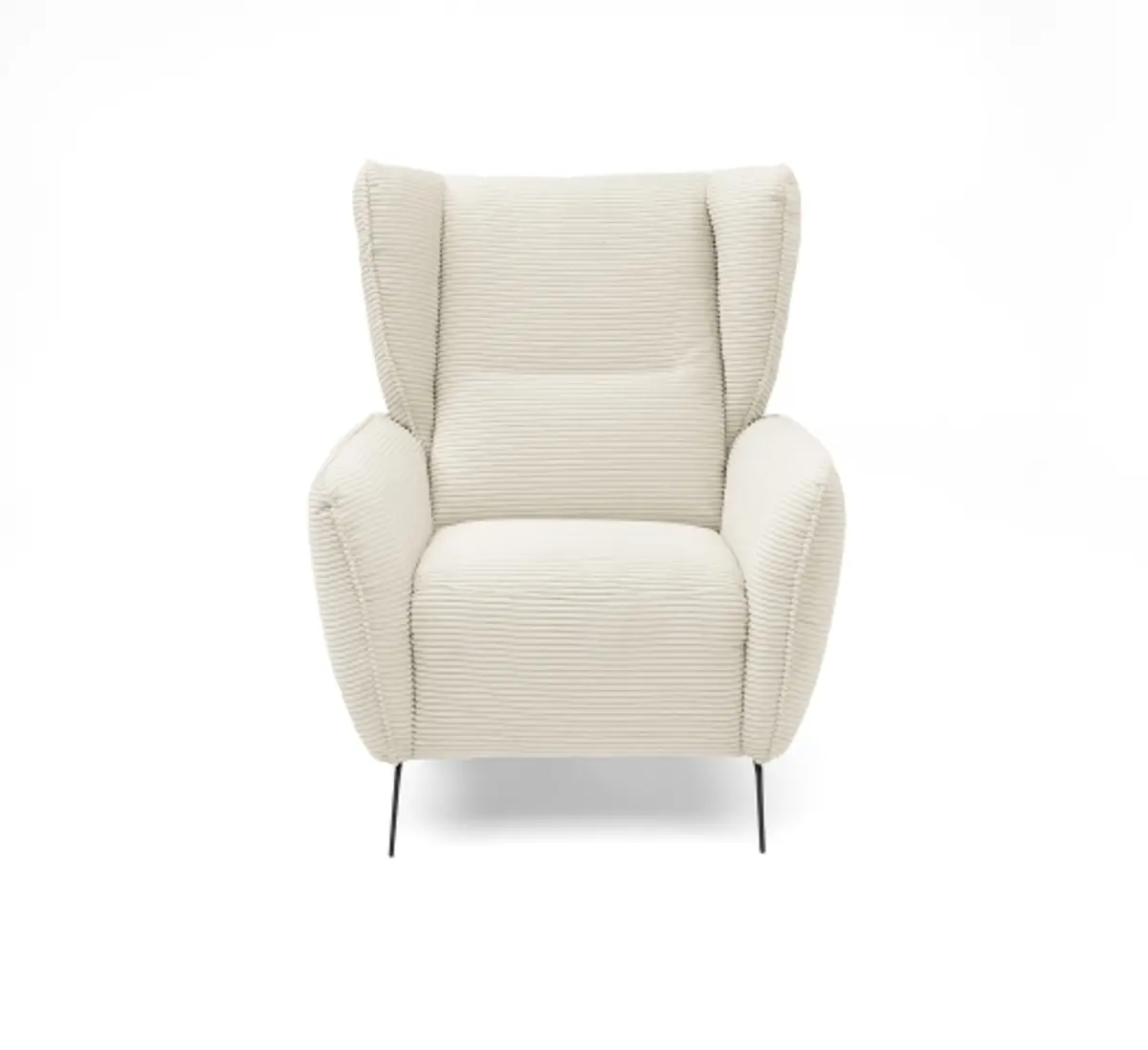 Sessel EILA - Stoff, Creme