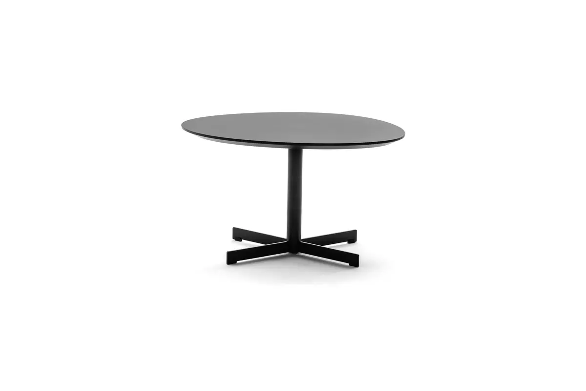 Beistelltisch Eir - LBH ca. 60x45x35 cm, MDF, Schwarz