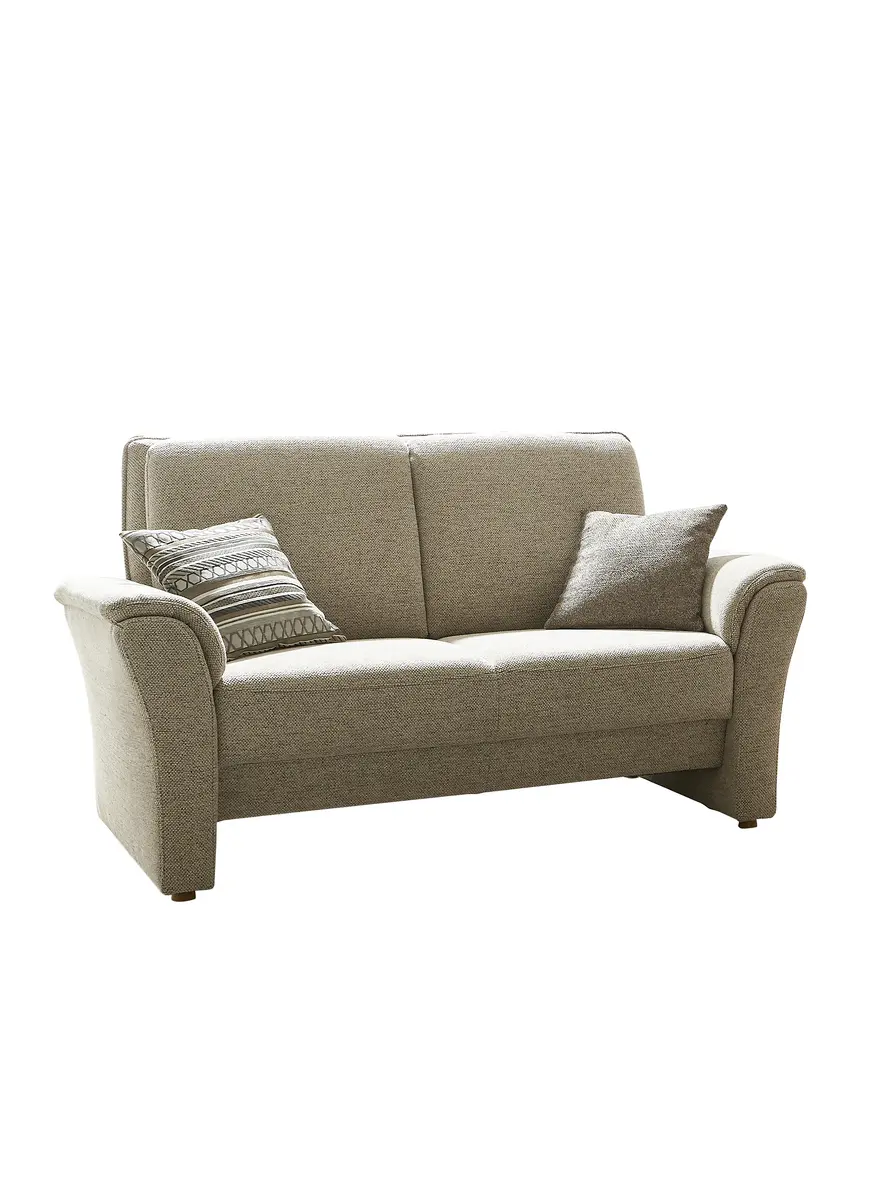 Sofa EM Sanna - 2-Sitzer, Stoff, Natur