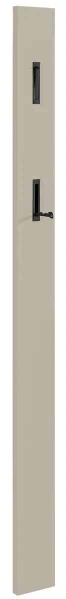 Garderobenpaneel - B ca. 13 cm, Kaschmir