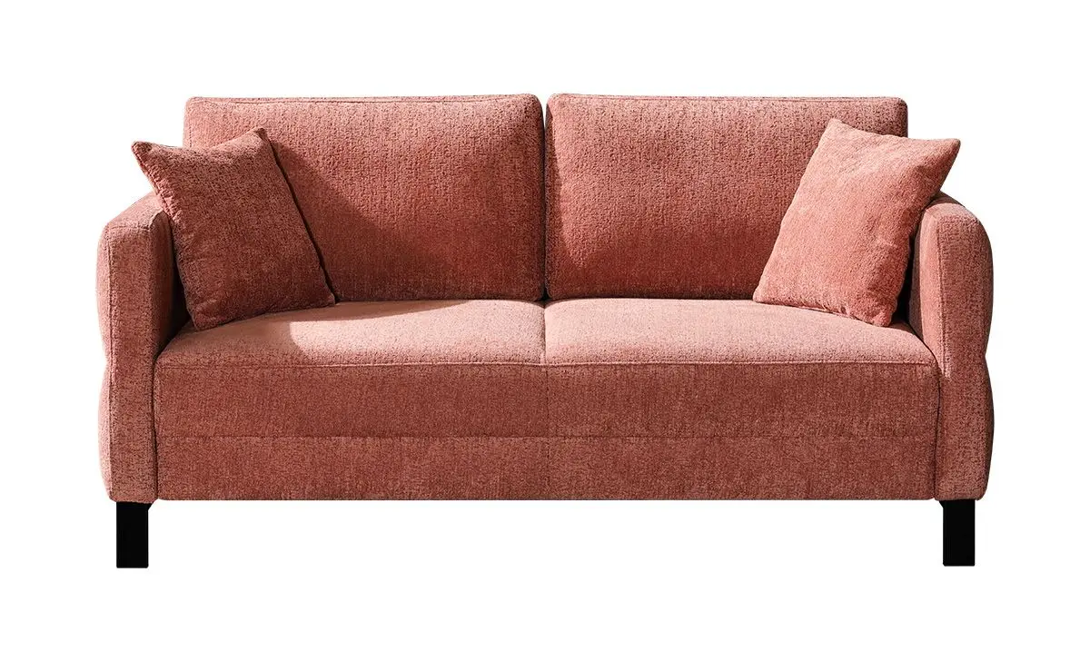 Doppelliege - Schlaffunktion, Stoff, Lachfarben