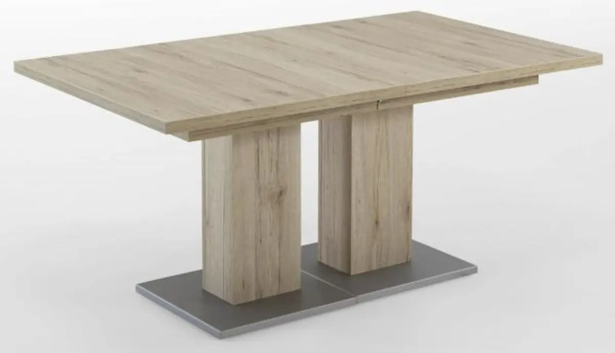 Esstisch - ausziehbar, LB. ca. 160x95cm, Dekor Eiche