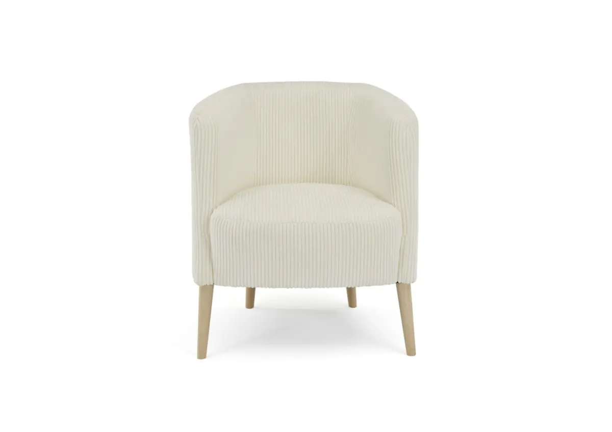 Sessel- Stoff, Creme