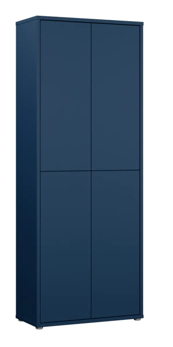 Schuhschrank FAID- B ca. 75 cm,  Schuhschrank, Blau
