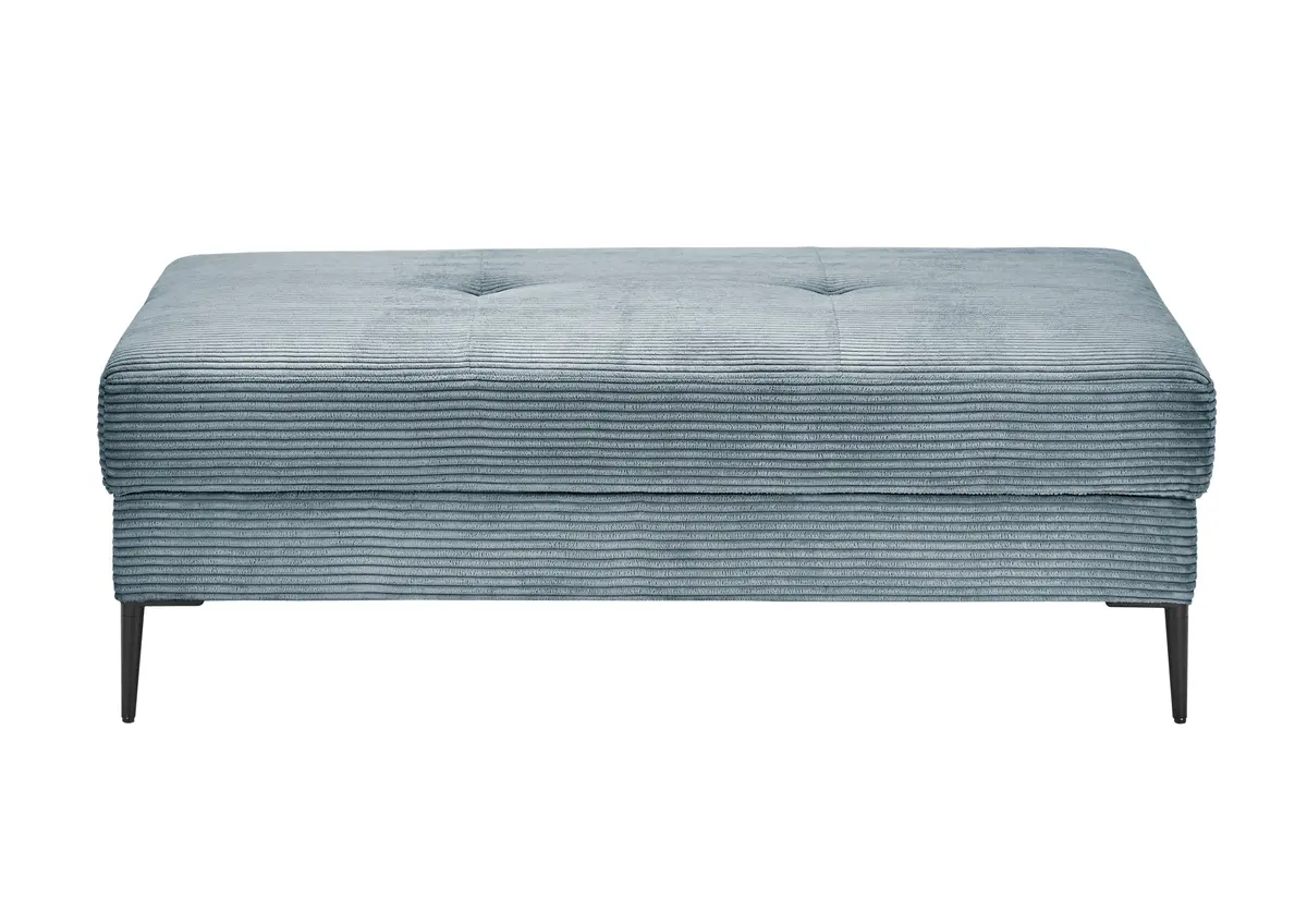 Hocker - Stoff, Petrol