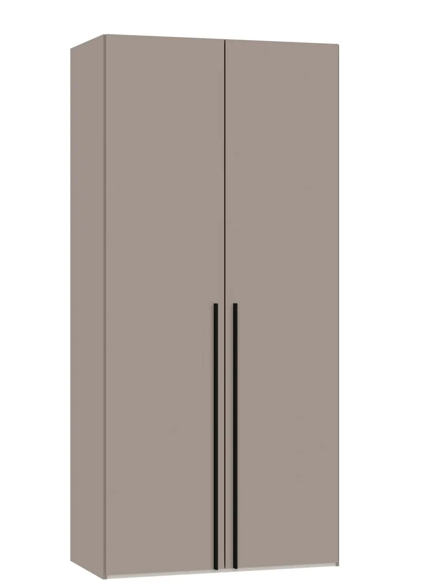 Drehtürenschrank JOIN IT- B ca. 101 cm,  Nougat