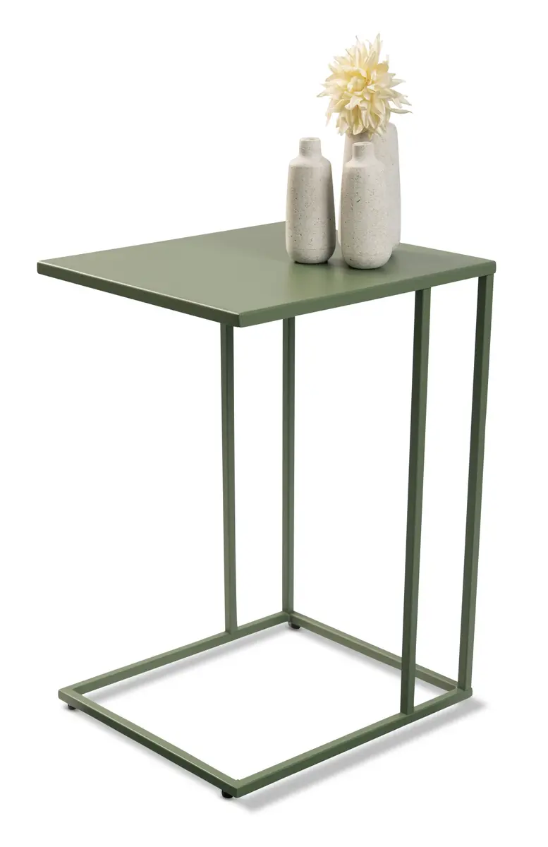 Beistelltisch - LB ca. 43x38 cm, Salbeigrün