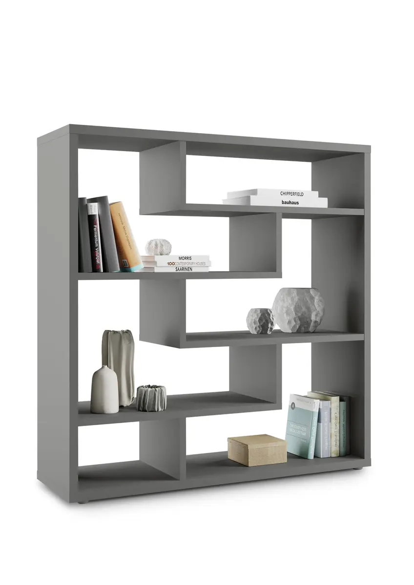 Raumteiler - B ca. 130 cm, Anthrazit