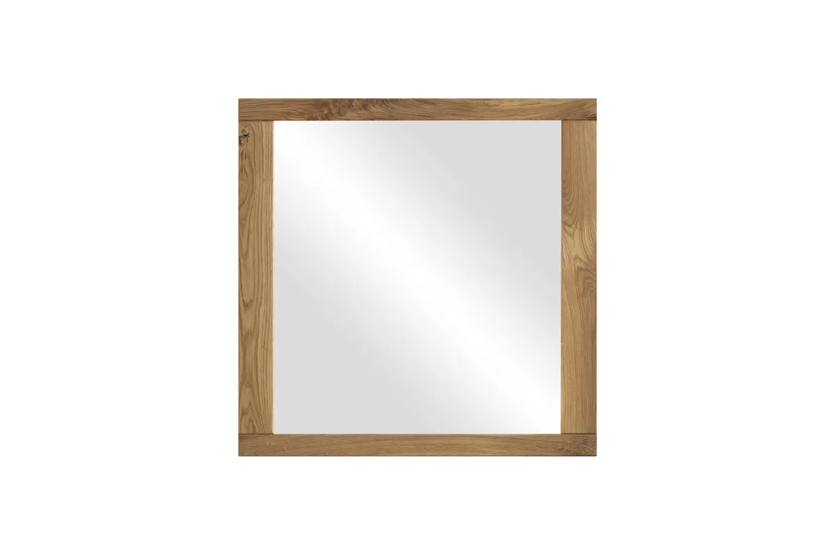Wandspiegel- B ca. 80 cm, Eiche, Massiv