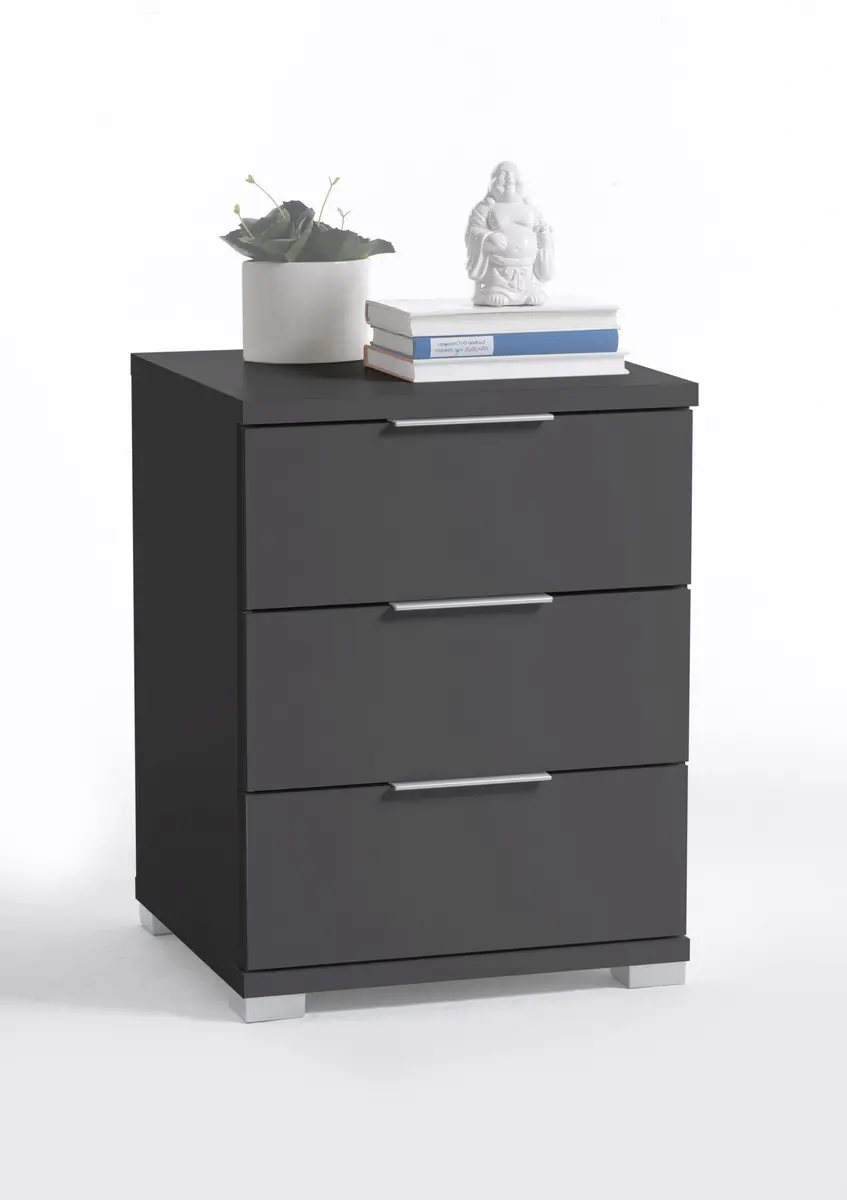 Nachtkommode- Graphit