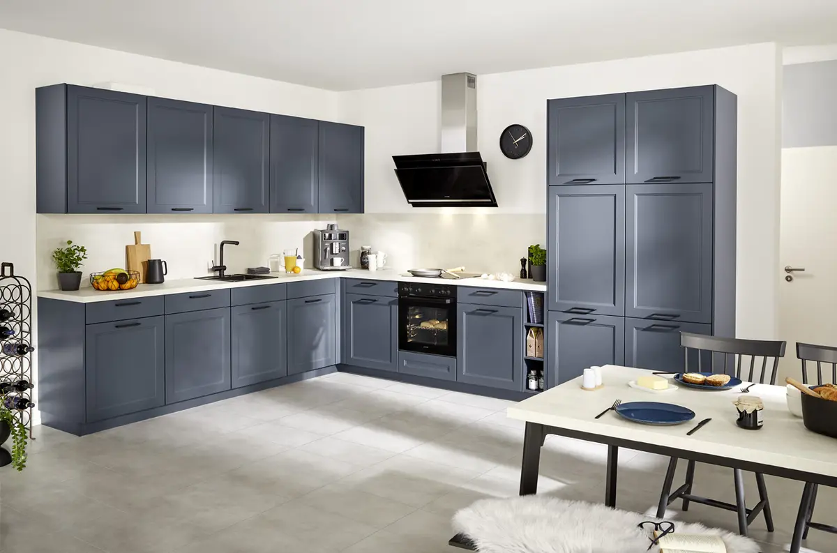 L-Küche 37.160 3 323, Fjord blau