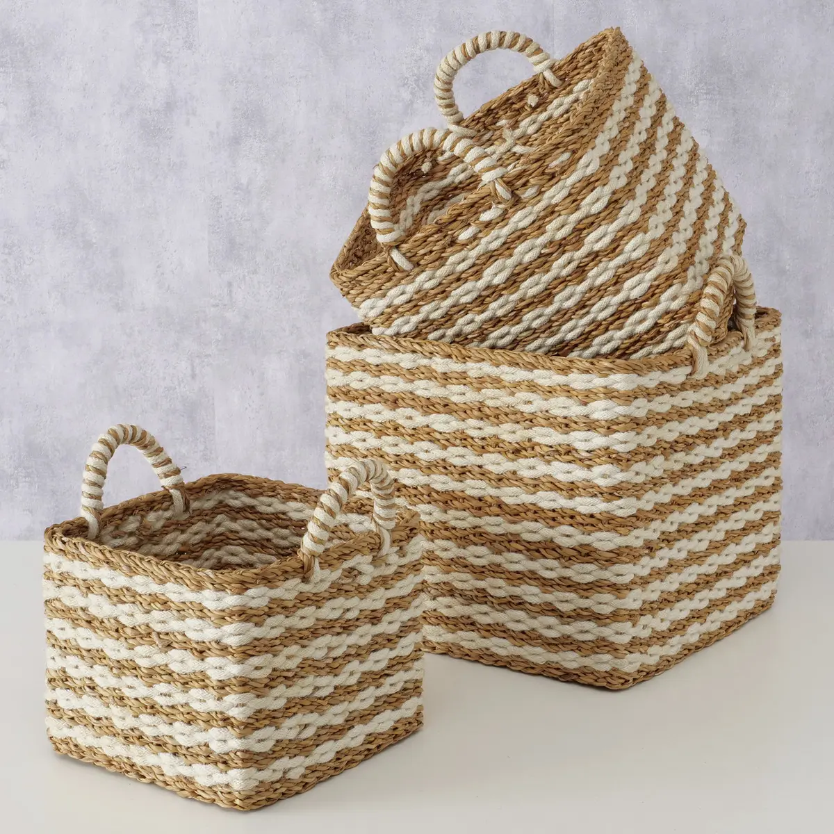 Korb - BHT ca. 35,1x37,9x34,2 cm, Natur