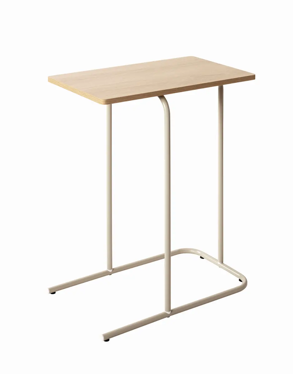 Beistelltisch - LB ca. 50x30 cm, Eiche natur Nachbildung, Kaschmir