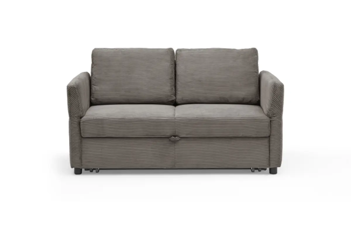 Sofa PRO FLEXX - 2-Sitzer inkl. Schlaffunktion, Stoff, Taupe