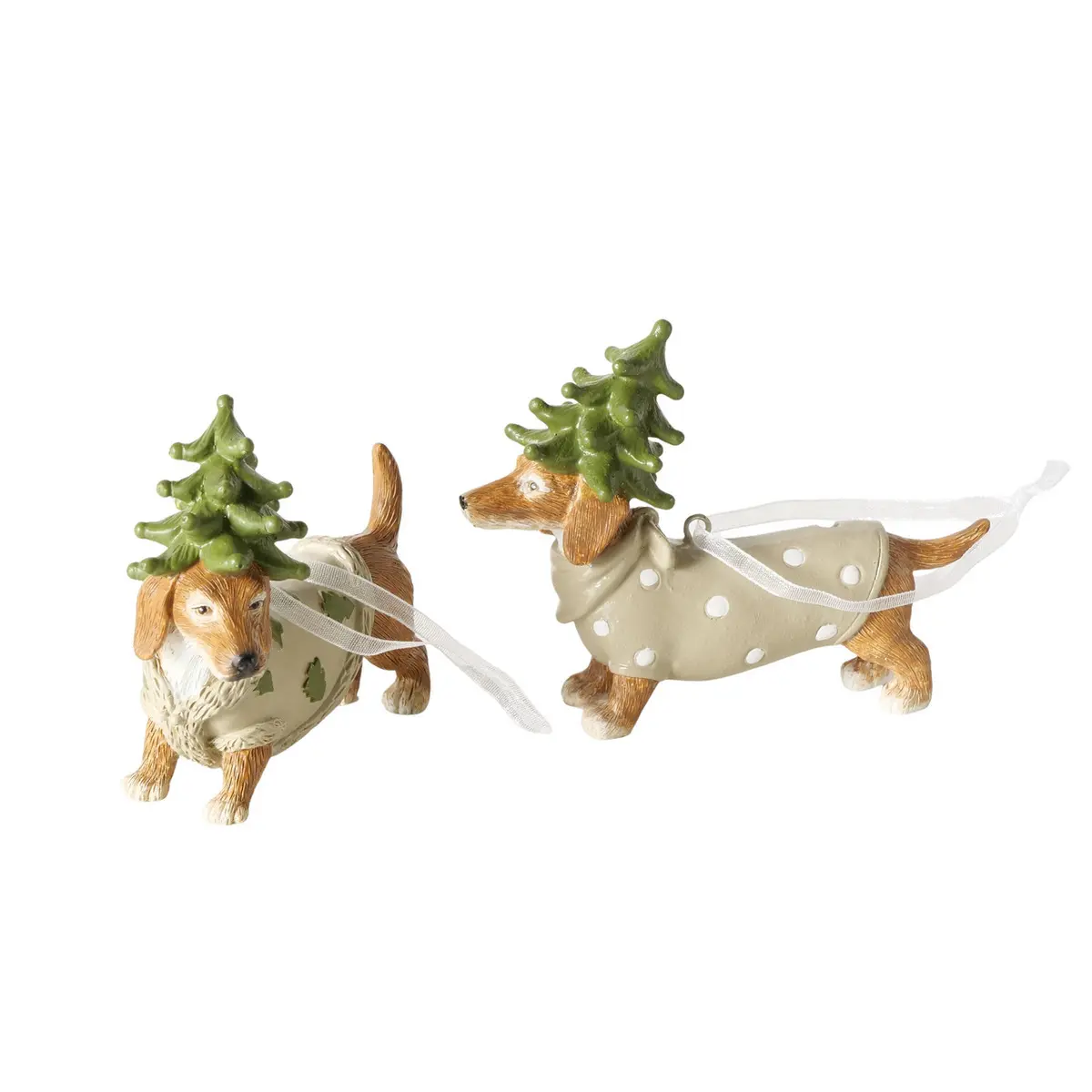 Weihnachtshänger - LH ca. 10x8 cm, Weiß