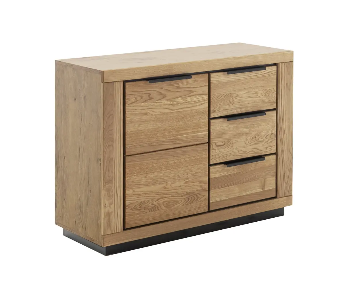 Kommode - B ca. 107 cm, Wildeiche massiv geölt