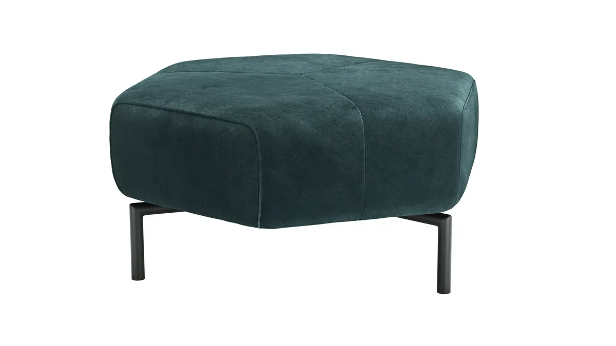 Hocker Franz - Stoff, Petrol