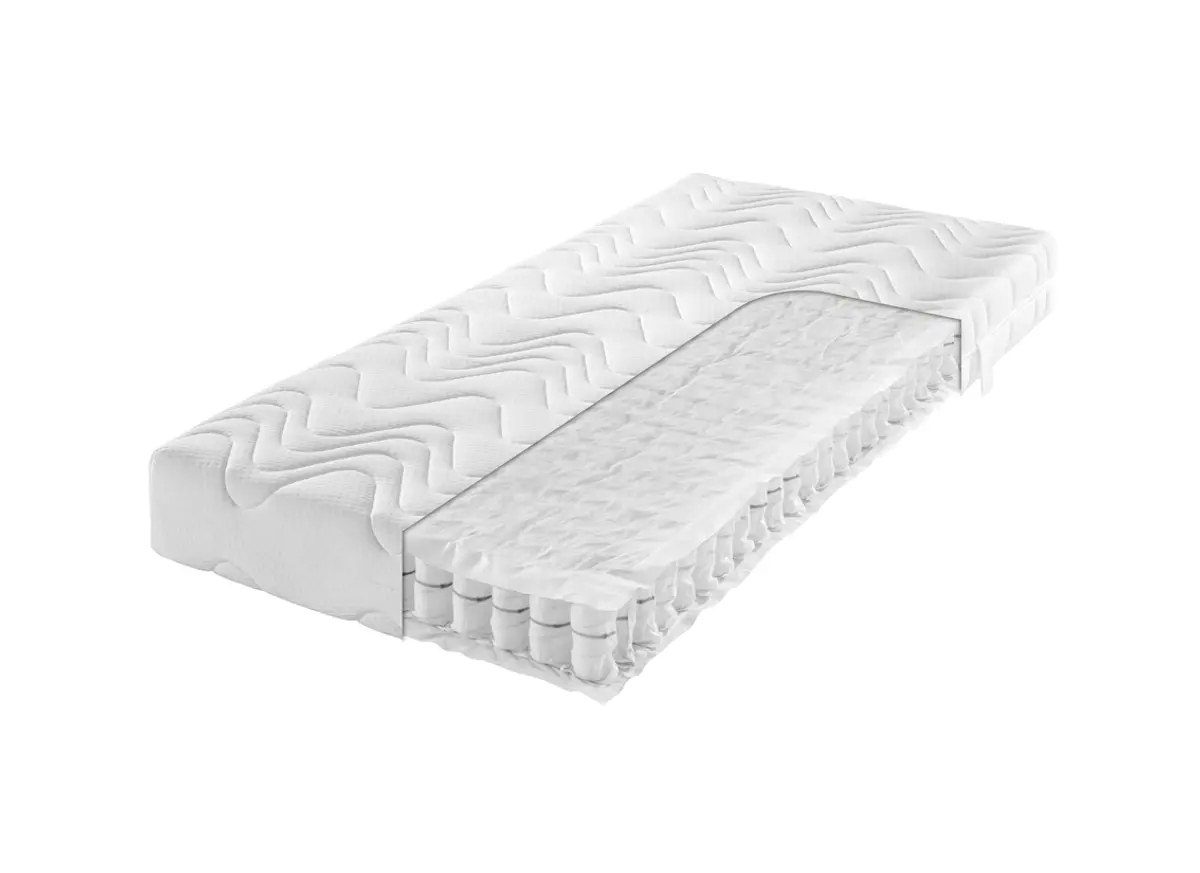 Tonnentaschenfederkern-Matratze EM Flex - Liegefläche ca. 90x200 cm