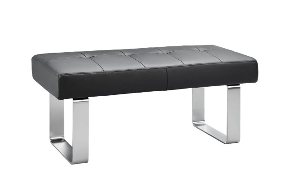 Hockerbank EM 8310 - Leder, Dunkelbraun