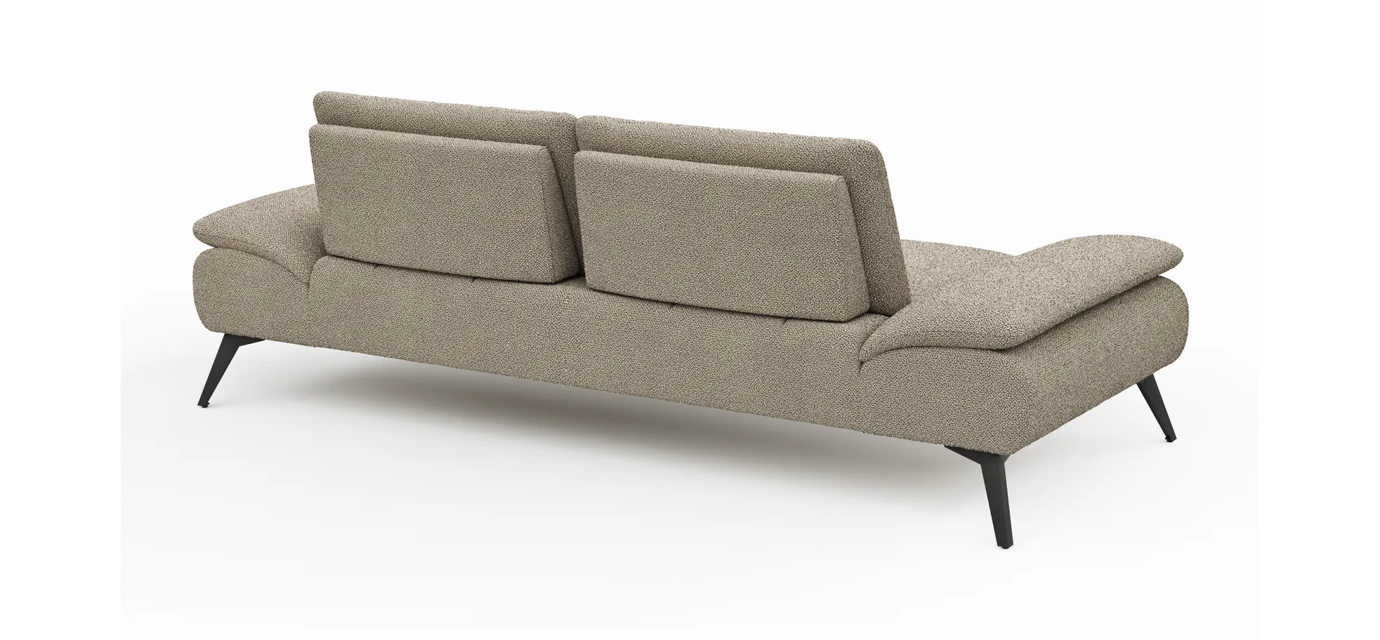 Sofa Collina - 3-Sitzer, Stoff, Beige