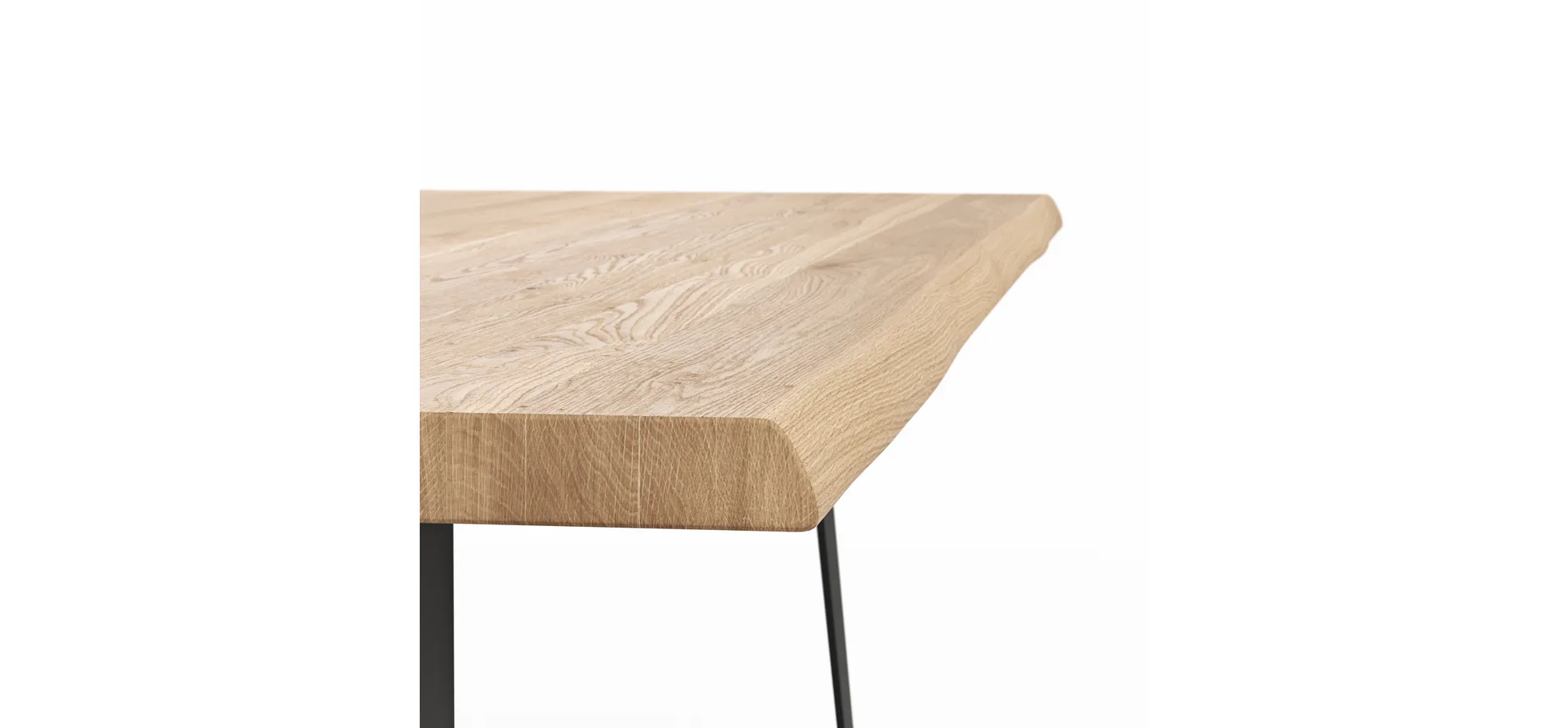 Esstisch Talara Lina - LB ca. 220x100 cm, Wildeiche Natur