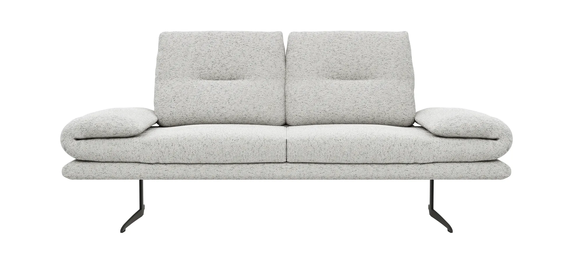 Sofa Lucero 2.0 - 2-Sitzer inkl. Rückenlehne verstellbar, Stoff, Offwhite 3028981
