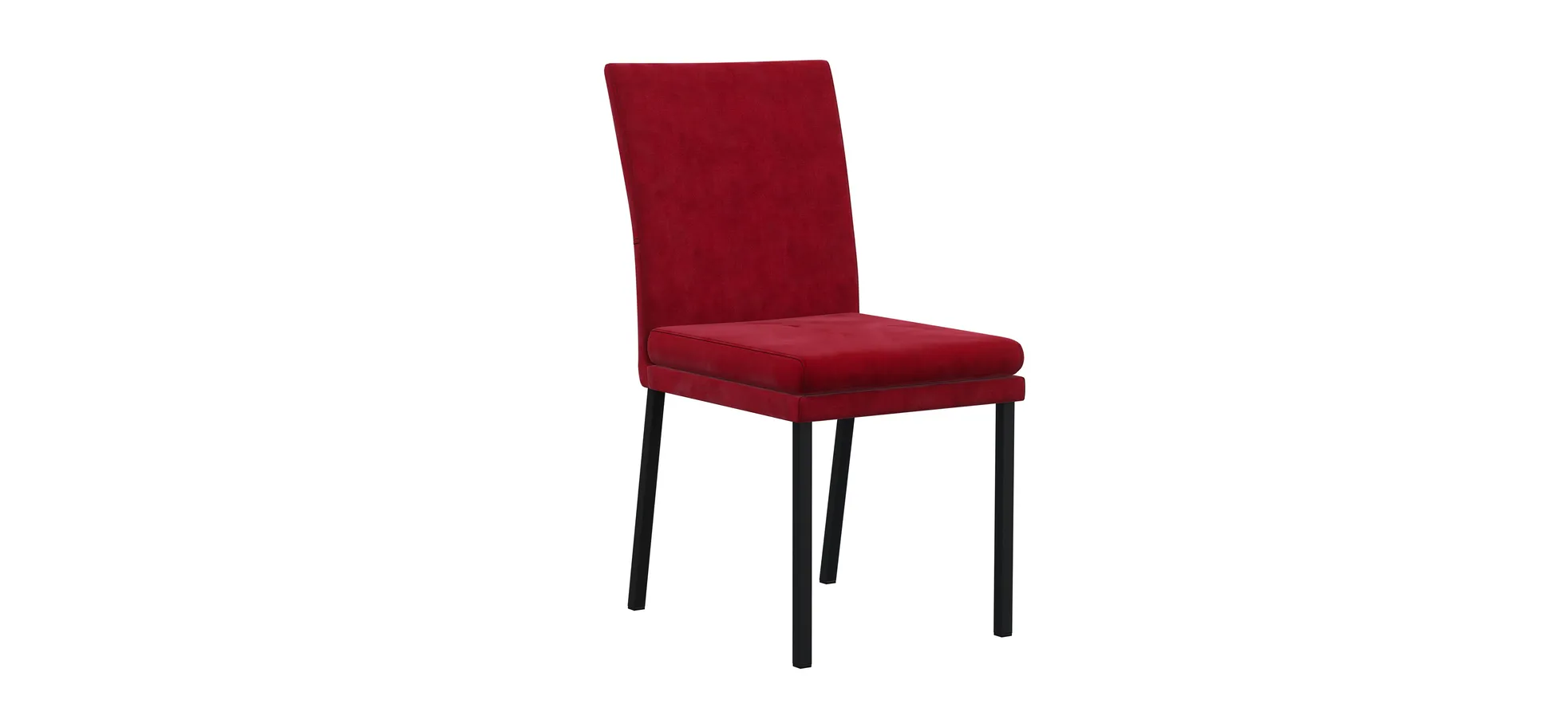 Stuhl Saragossa - Stoff, Rot 110559