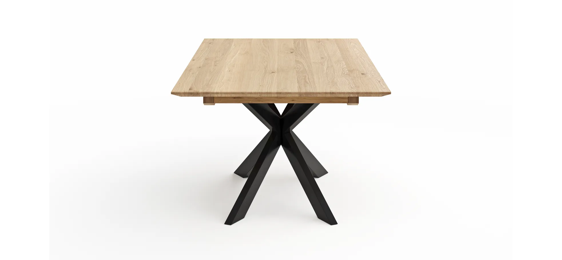 Esstisch Talara Lola - LB ca. 200x100cm, Wildeiche Bianco