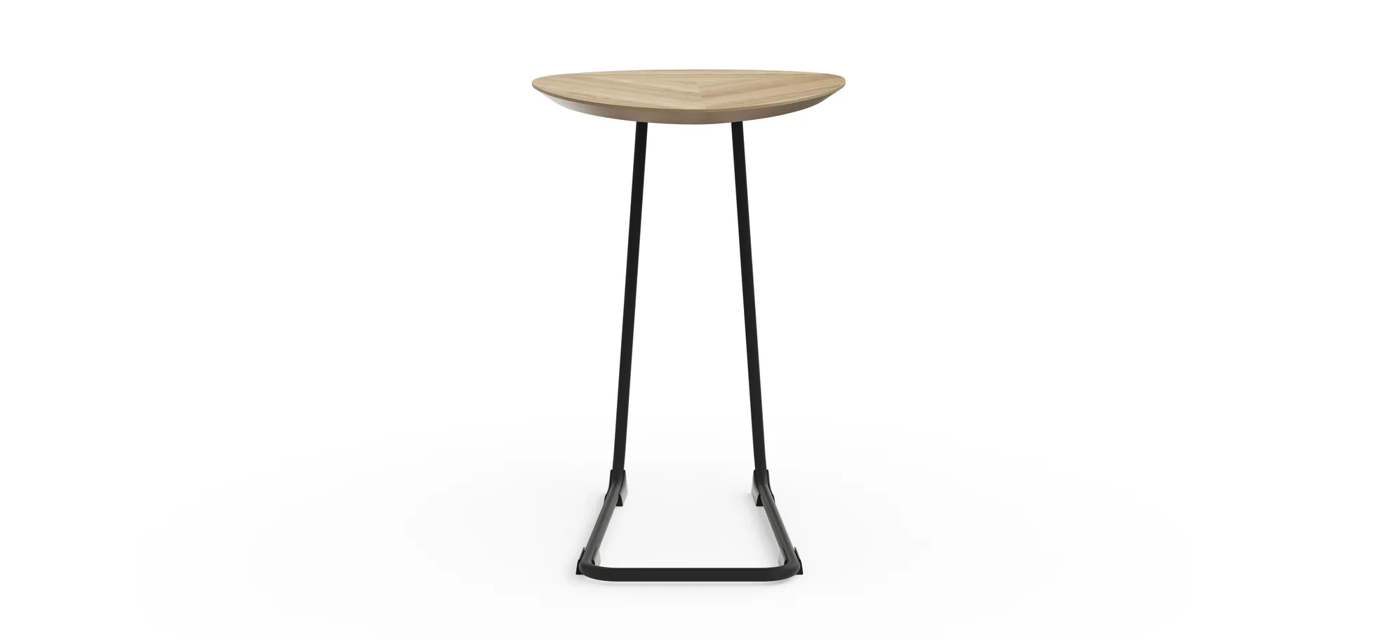 Sofatisch Fano - LBH ca. 57x39x54 cm, Eiche natur, Furnier