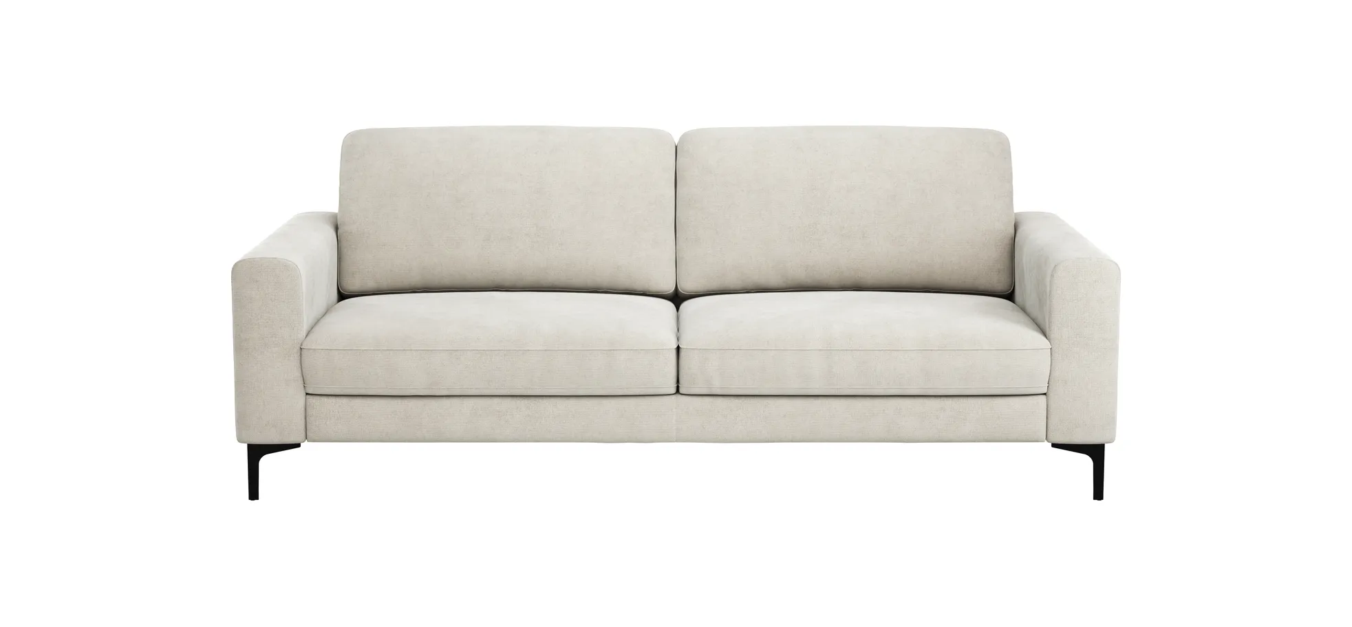 Sofa Oviedo - 3-Sitzer, Stoff, Natur 102359