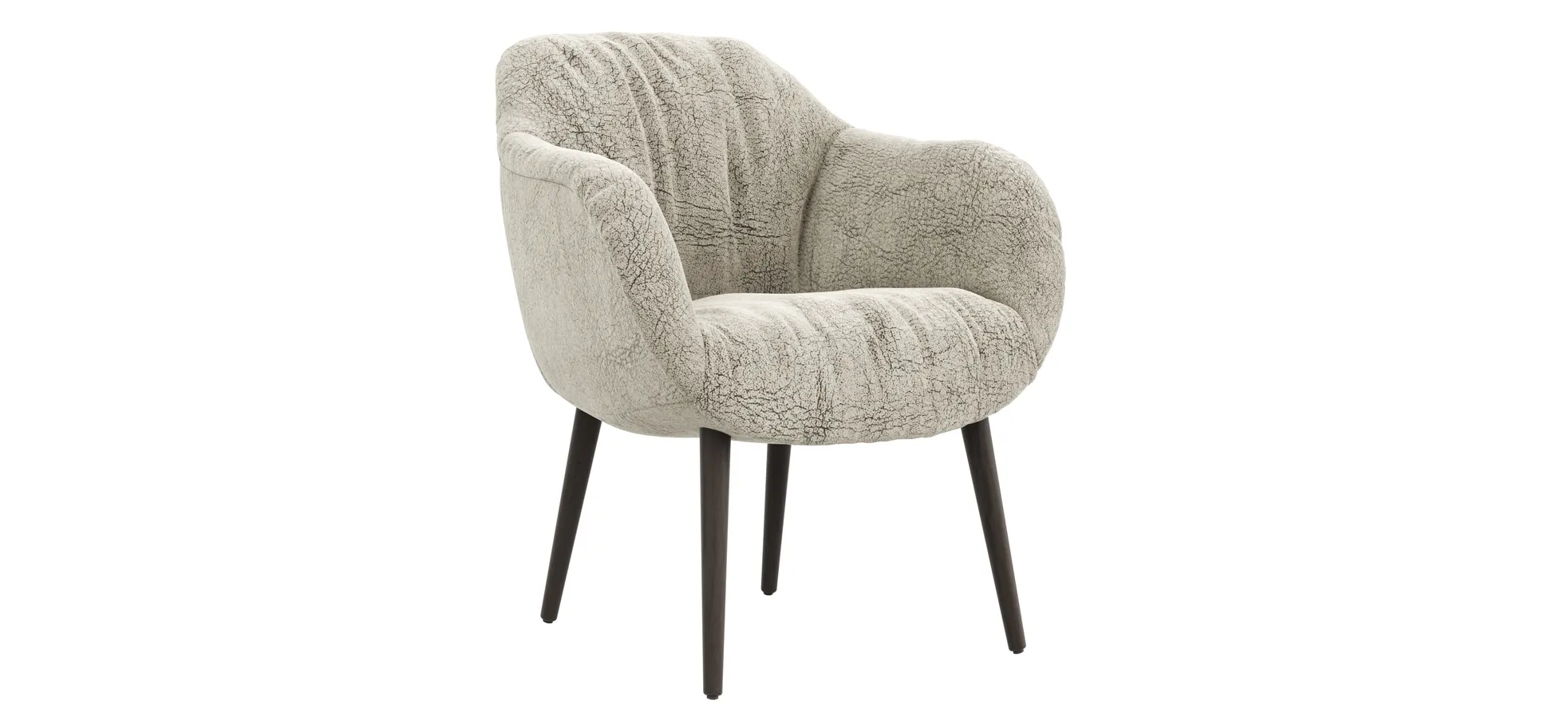 Sessel Sevano - Leder, Offwhite 145306