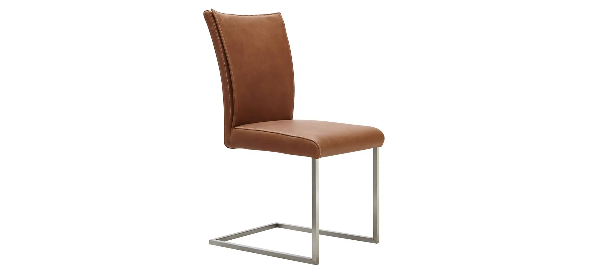 Freischwinger Floriana - Leder, Cognac 103848