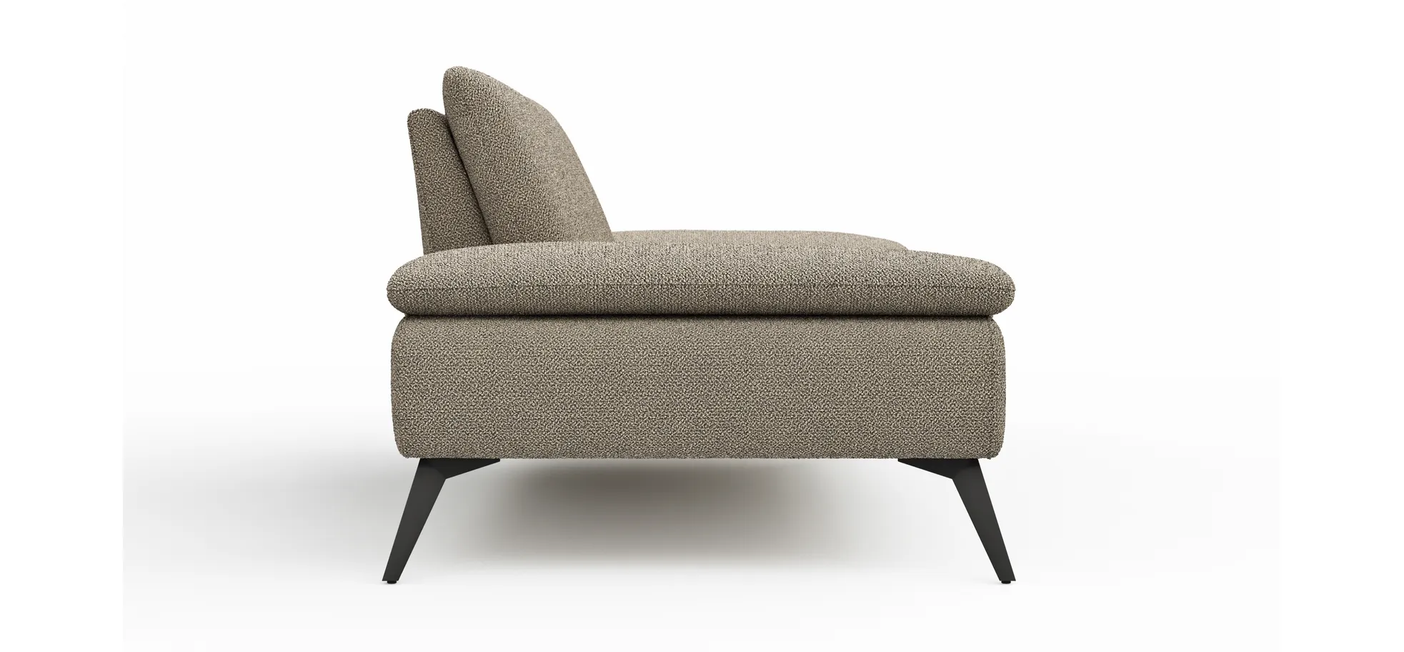 Sofa Collina - 3-Sitzer, Stoff, Beige