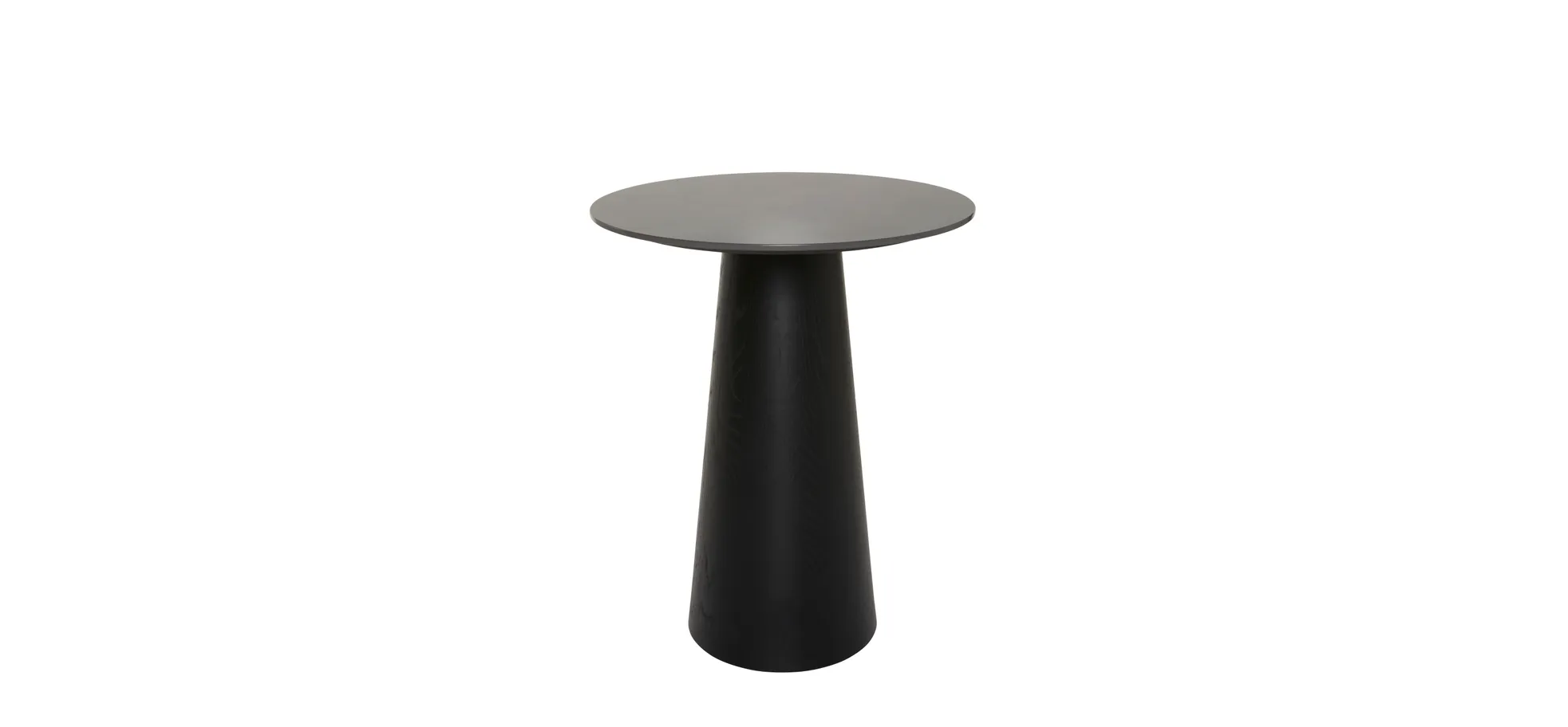 Beistelltisch Cono - DH ca. 40x52 cm, Keramik, Anthrazit 9150037