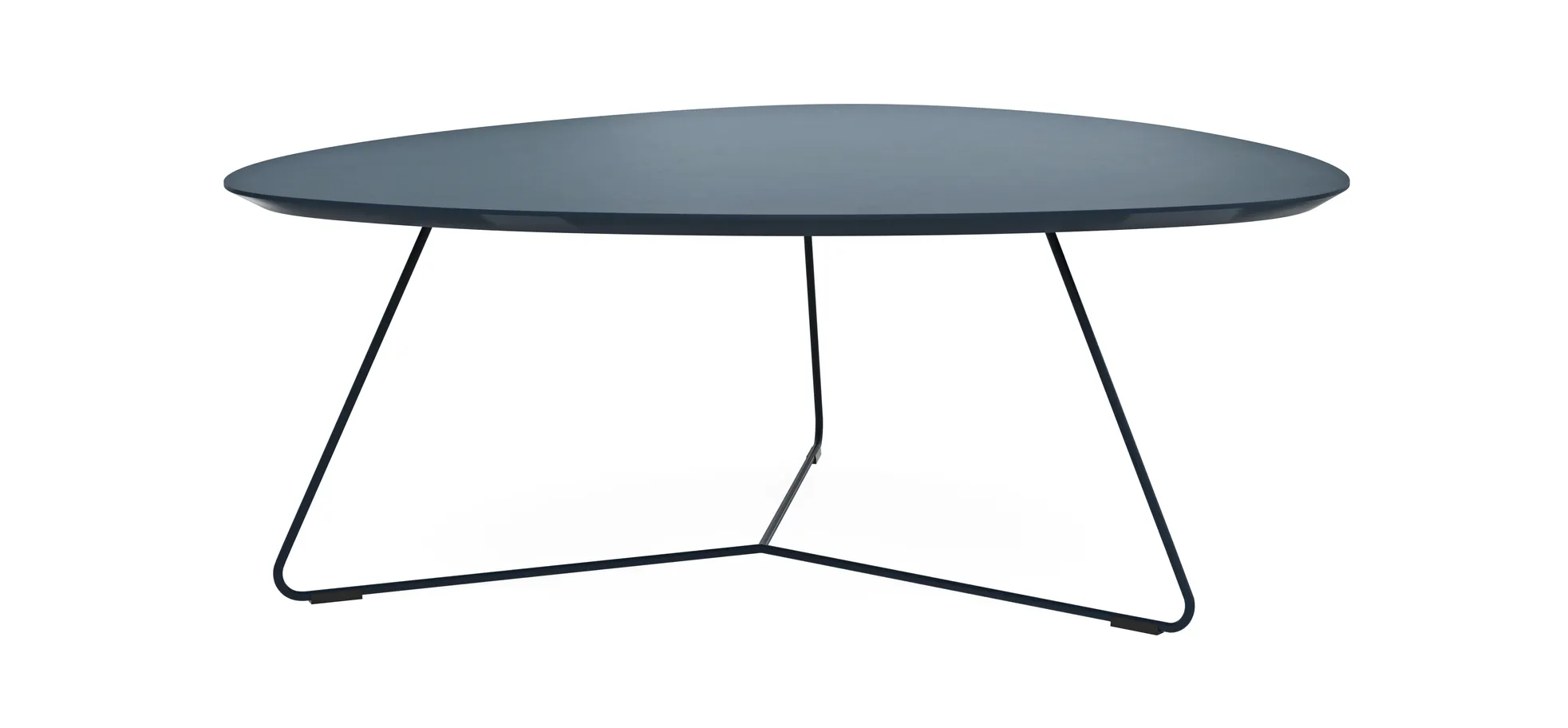 Couchtisch Fano - LBH ca. 96x86x38 cm, Fenix, Dunkelblau 3027481