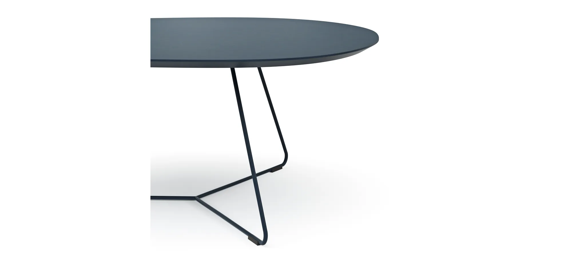 Couchtisch Fano - LBH ca. 121x75x38 cm, Fenix, Dunkelblau