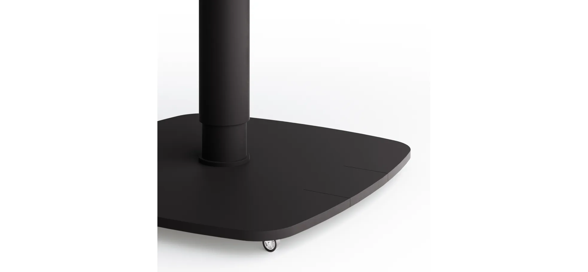 Couchtisch Camas - LBH ca. 75x75x42 cm, Keramik, Dunkelgrau