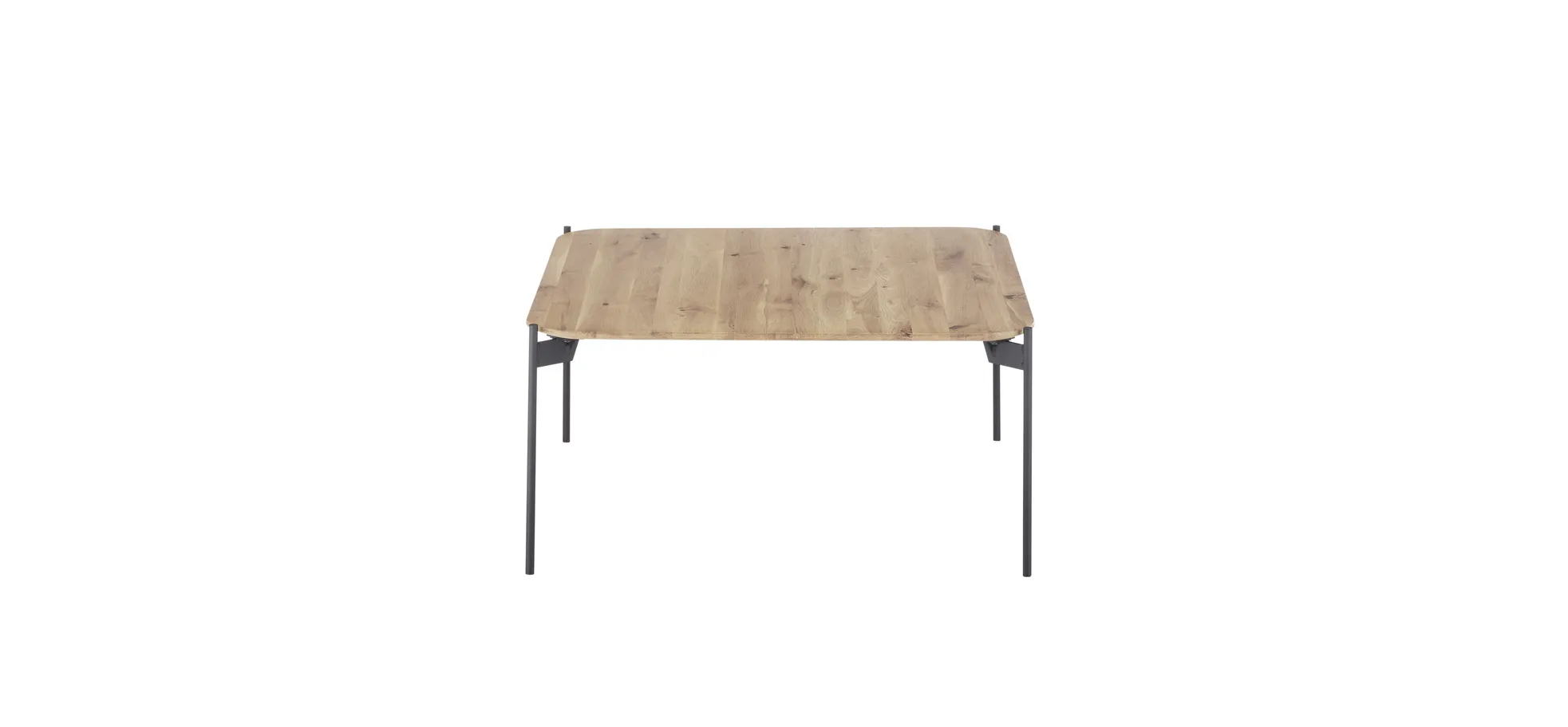 Couchtisch - BHT ca. 80x38x80 cm, Eiche massiv