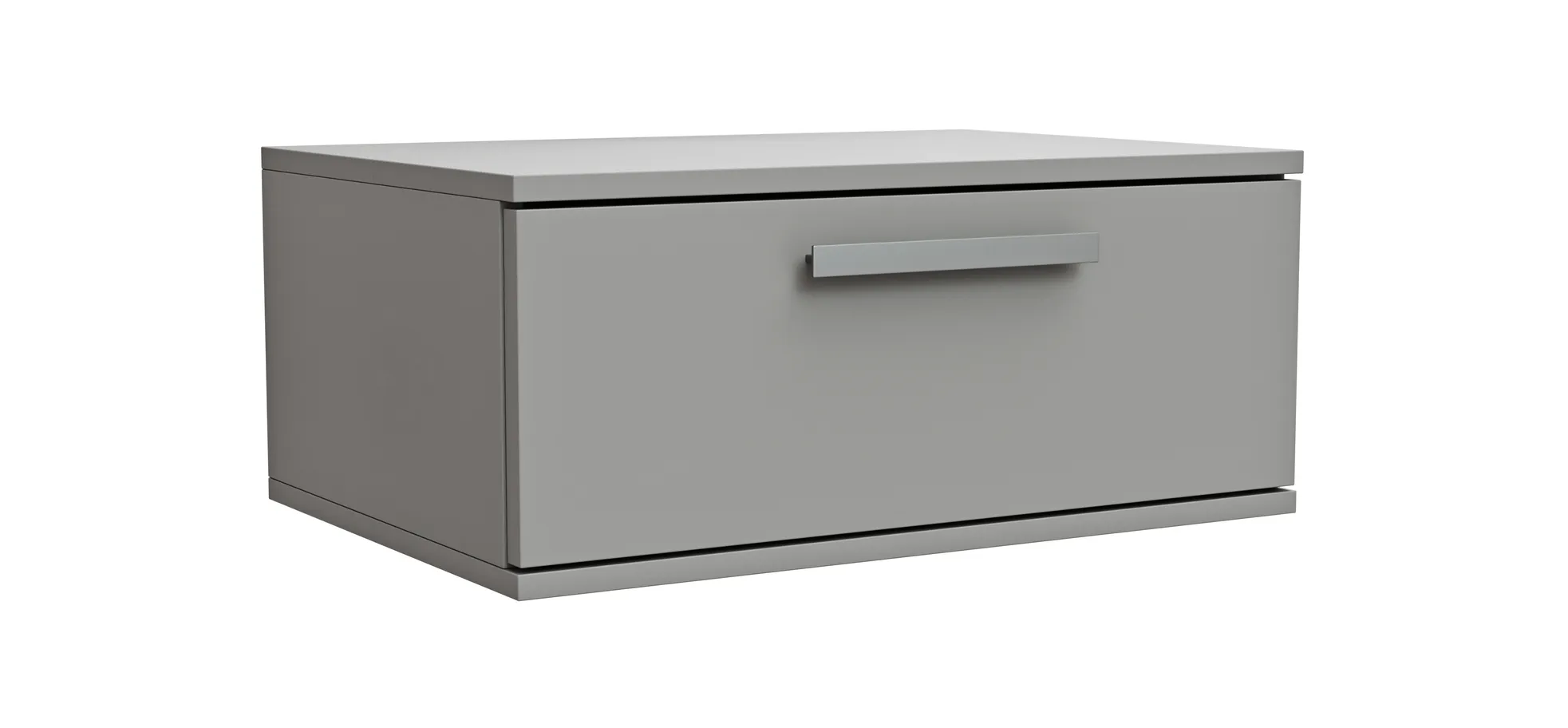 Hängeschrank Viana - Holzwerkstoff, Steingrau 103259