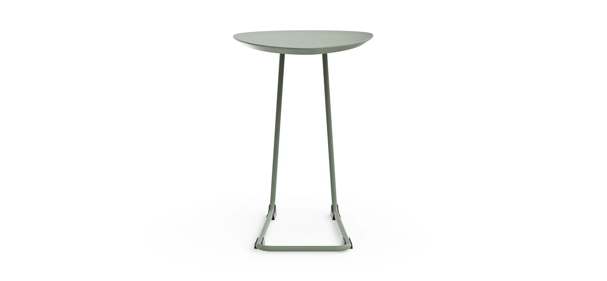 Sofatisch Fano - LBH ca. 57x39x54 cm, Fenix, Olivgrün