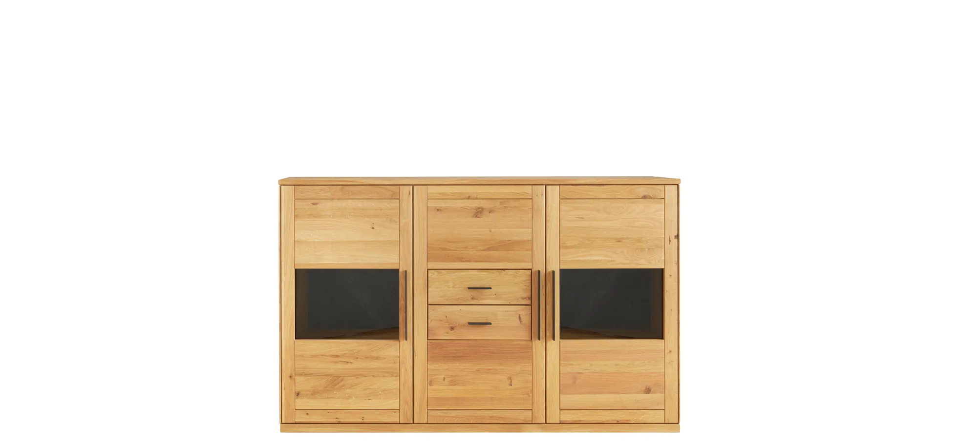 Highboard Faro 6.0 - Wildeiche massiv, natur, geölt 142050