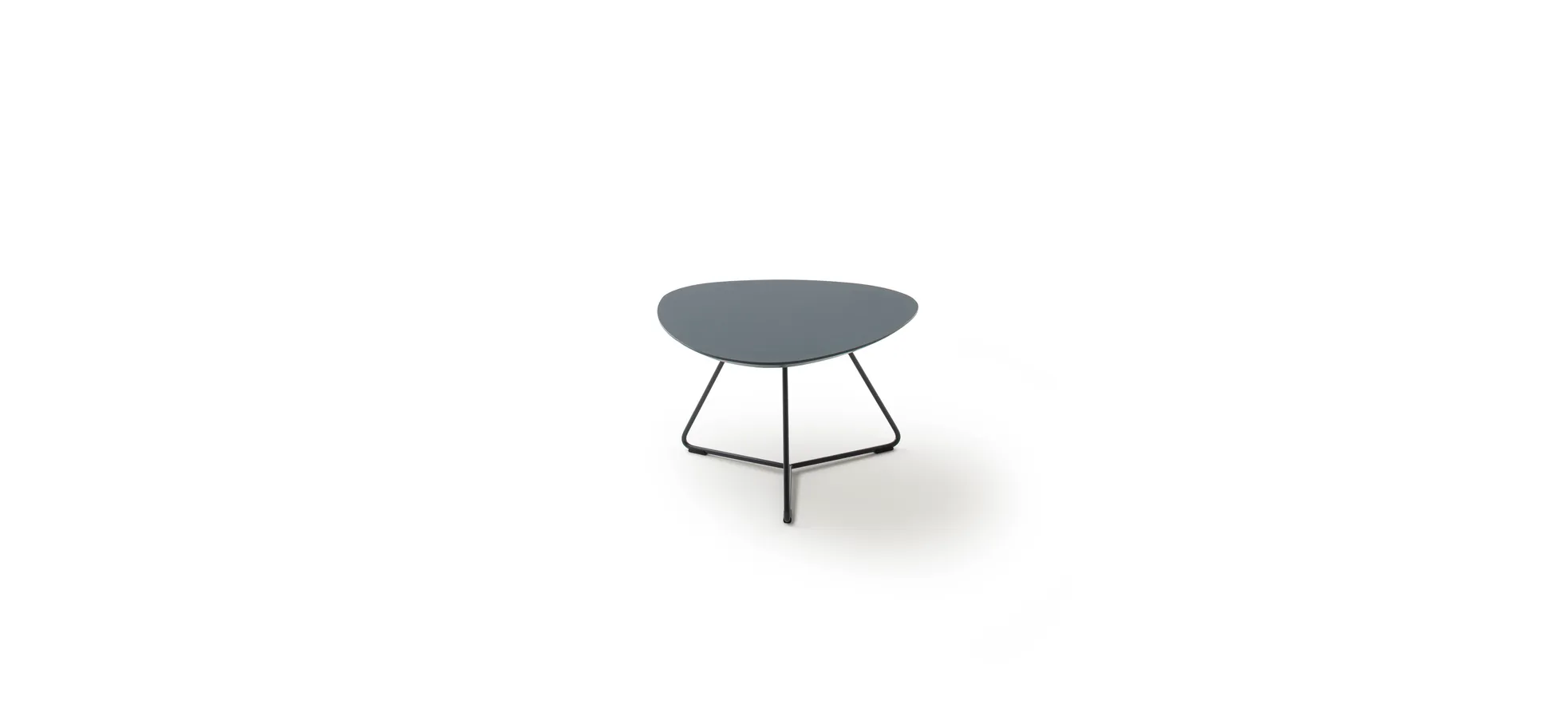 Couchtisch Fano - LBH ca. 67x60x38 cm, Fenix, Dunkelblau
