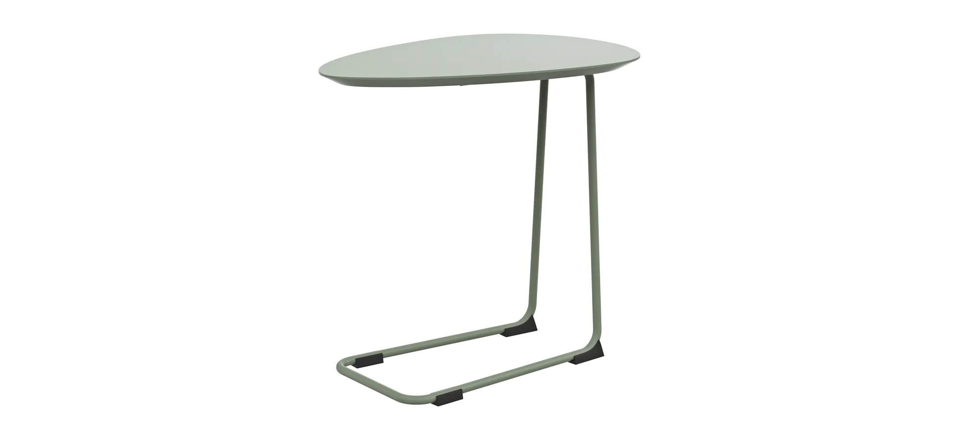 Sofatisch Fano - LBH ca. 57x39x54 cm, Fenix, Olivgrün 3027530
