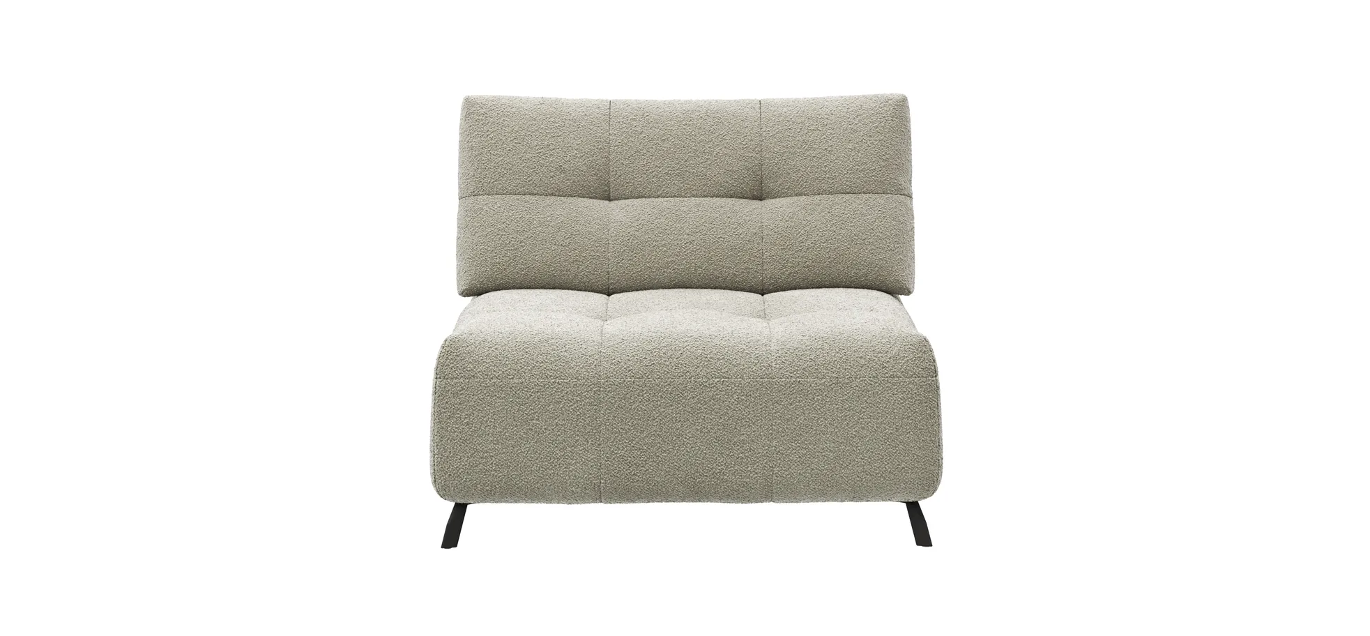 Sessel Comodo - 1-Sitzer, Stoff, Offwhite 131918
