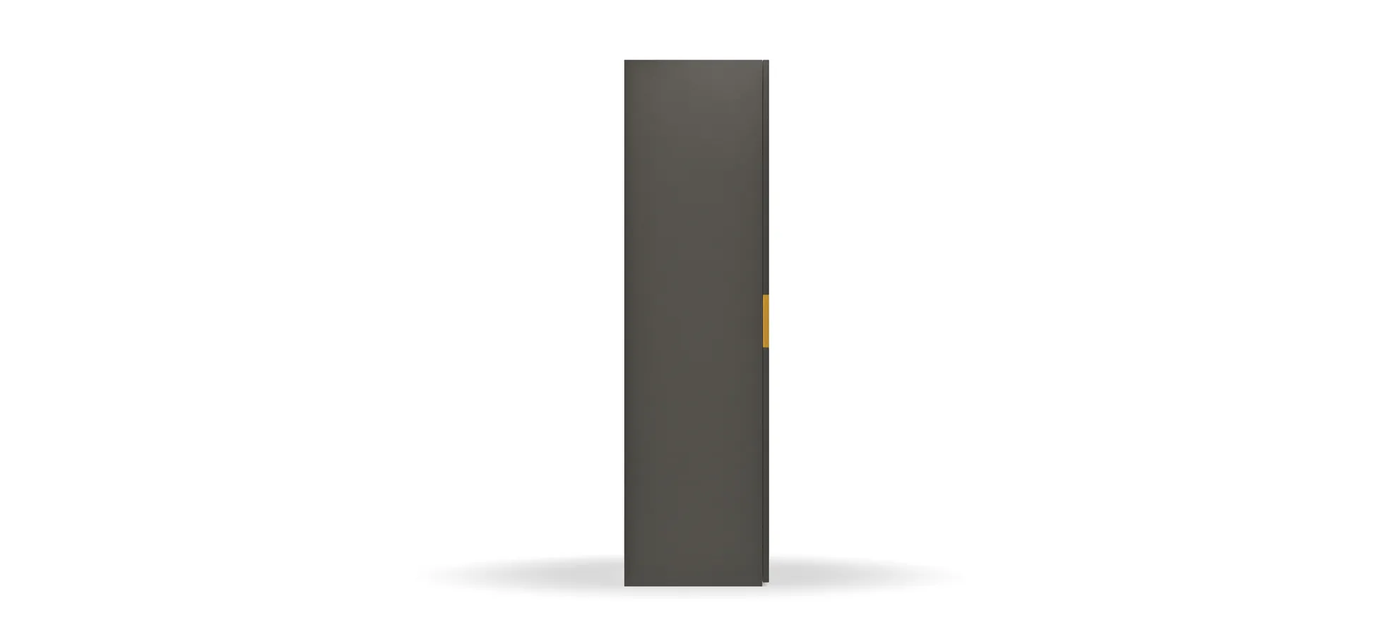 Schiebetürenschrank Loretto - B ca. 280 cm, Lack matt, Anthrazit