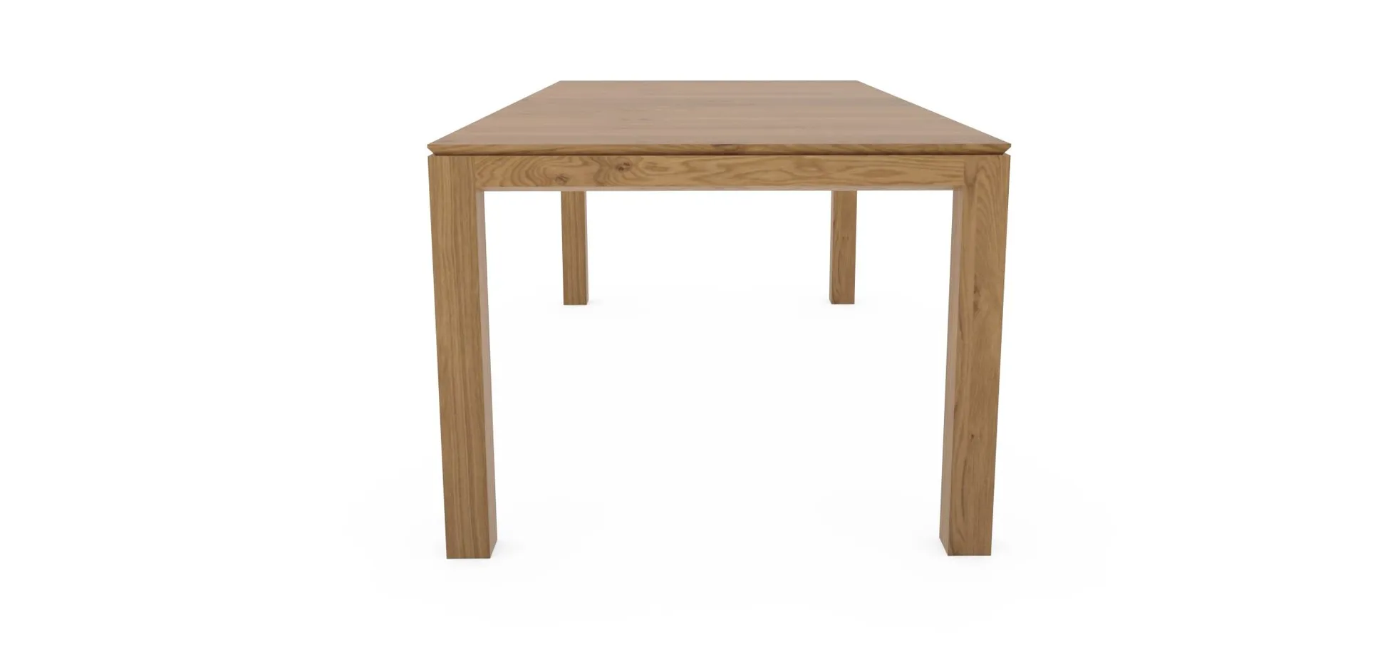 Esstisch 3400 - LB ca. 200x100 cm, ausziehbar, Asteiche massiv, Geölt